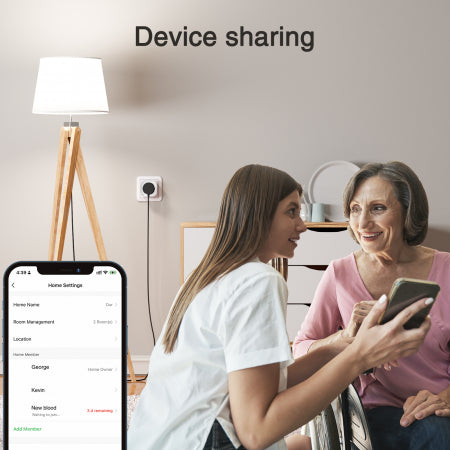 Set 4 prize inteligente Nous A1, Wi-Fi, 15A/3450W, Monitorizare energie , control vocal, compatibil Google Assistant, amazon alexa